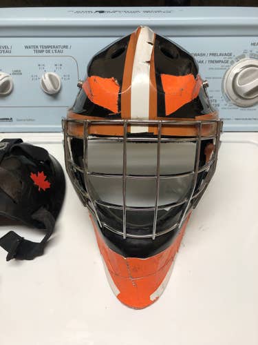 Black Used Bauer  NME 3 Goalie Mask