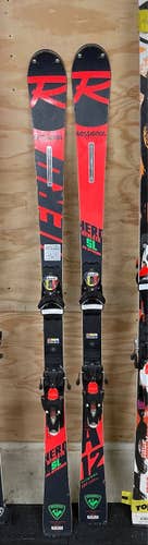 Rossignol HERO ATHLETE FIS SL Skis 157 cm With SPX 12 Bindings