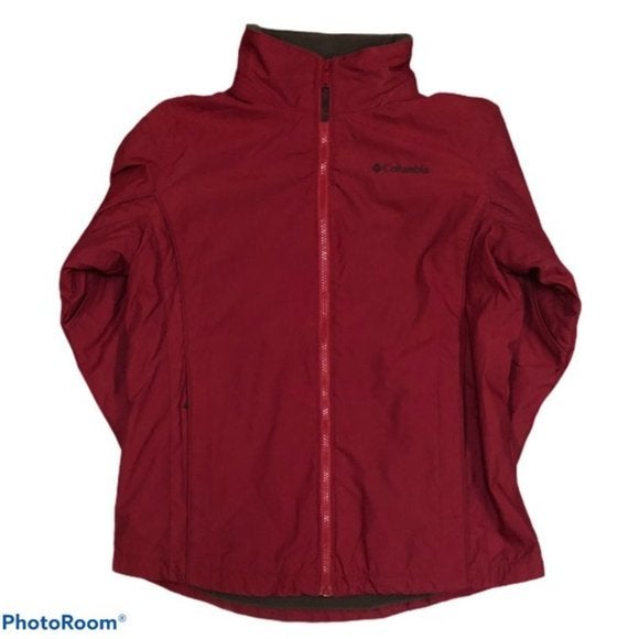 Columbia Sportswear Women's Used Adult Small Jacket (Crimson/Merlot)