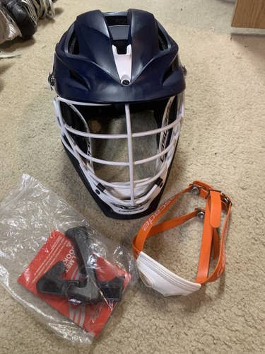 Navy Blue Adult Player's Cascade S Helmet