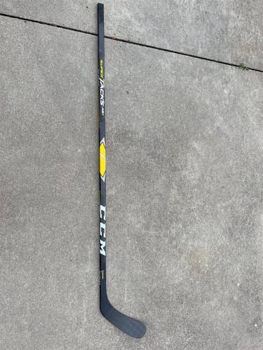 New Left Hand Super Tacks AS1 Toe Pattern Pro Stock Hockey Stick