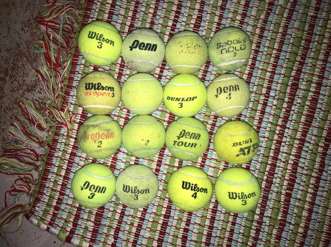 16 Pack of Tennis Balls