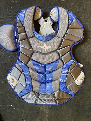 Blue Adult All Star System 7 Catcher's Chest Protector