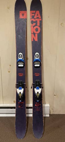 Faction Candide Thovex 4.0 Youth 145 cm Skis w/Look DIN 10 Bindings