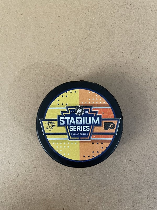 NHL Stadium Series Puck Penguins And Flyers