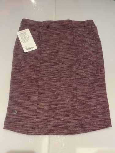 New Lululemon & Go Where To Skirt Size 10