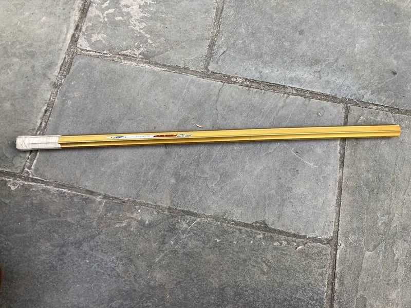 Retro Gold Brine F10 Power Grip Lacrosse Shaft