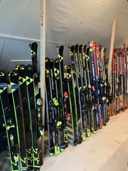 Fischer RC4 Giant Slalom 183cm 25m Race Skis Ski
