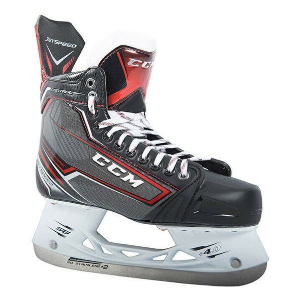 New CCM Jetspeed Control Ice Hockey Skates Senior size 10 D regular width skate
