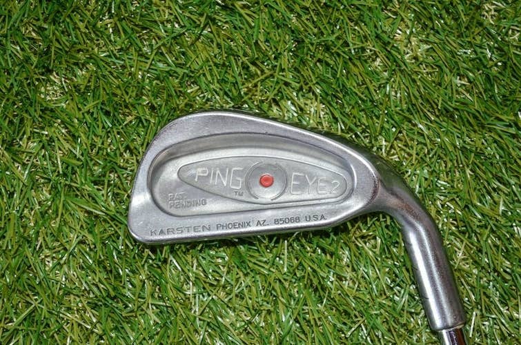 Ping 	Eye 2 Red Dot 	4 Iron 	Right Handed 	38.5"	Steel 	Stiff	New Grip