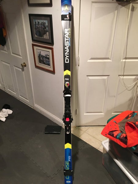 Like New/Used once - Super G - 2018 Dynastar Racing Course World Cup FIS Skis Max Din 15