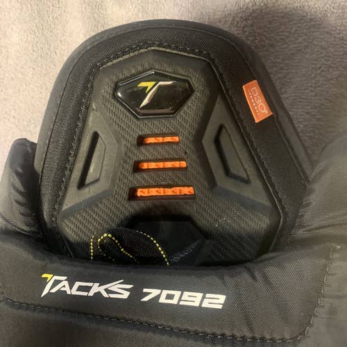 Black Used Small CCM Tacks 7092  Hockey Pants