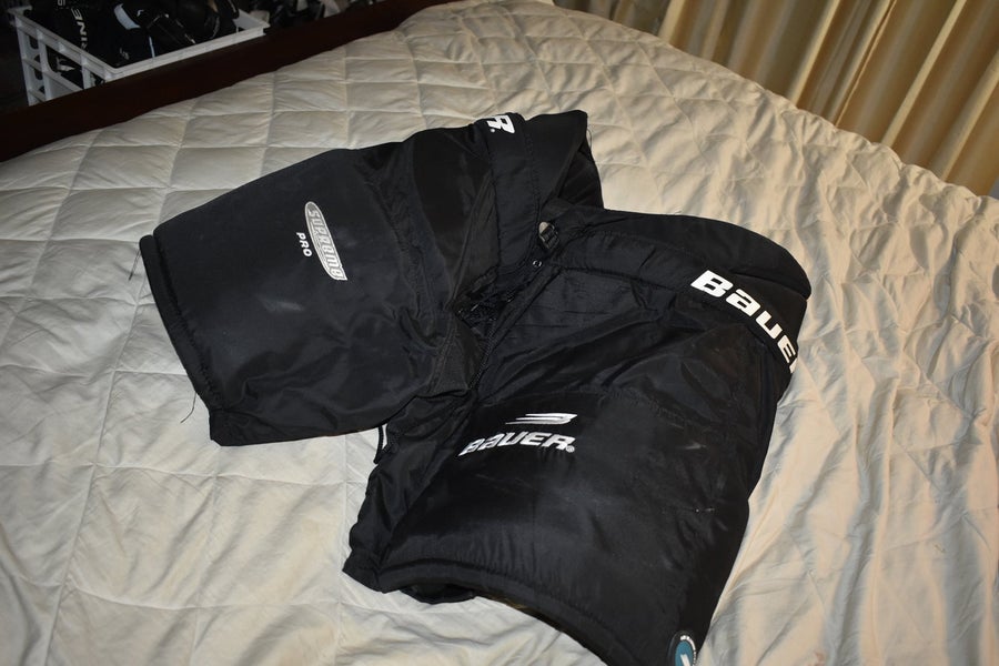 Bauer Supreme Pro Flexx Cut Hockey Pants w/Air Bladder, Senior Large - Great Condition!