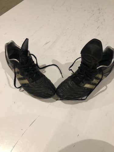 Black Men's Size 9.5 (Women's 10.5) Adidas Acuna Cleats
