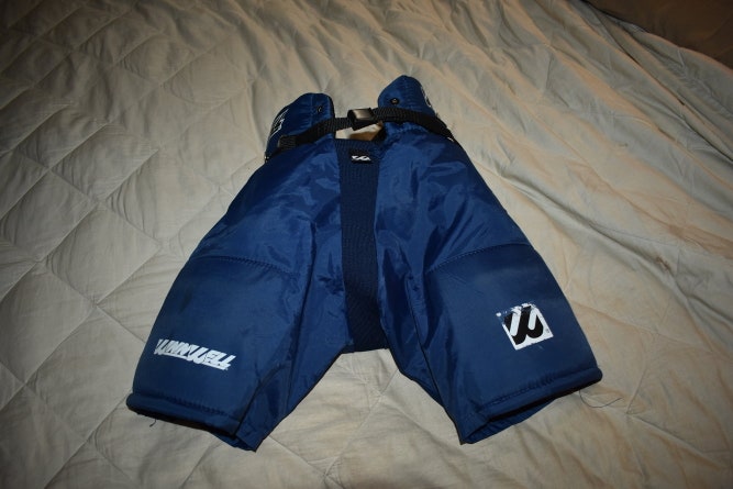 Winnwell Comp XT Hockey Pants, Blue, Youth Large