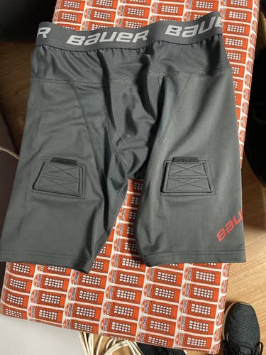 Bauer compression shorts