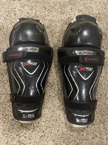 Bauer Vapor X800 lite Hockey Shin Pads 11”