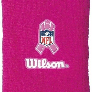 Wilson Football Wrist Coach NFL BCA Logo Breast Cancer Pink WTF997000BCRF NEW