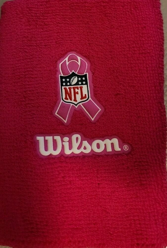 NEW Wilson Youth Football Hand Warmer Pink NFL Breast Cancer