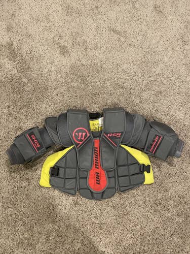 Warrior Ritual G4 Hockey Goalie Chest & Arm Protector Jr /lrg-Xlrg