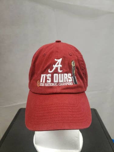 Alabama Crimson Tide 2015 National Champions Strapback Hat NCAA
