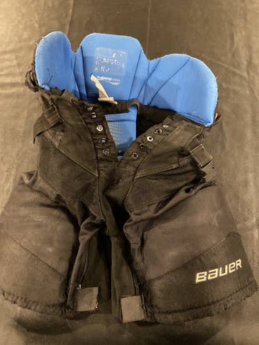 Black Junior Medium Bauer  Supreme one75 Hockey Pants