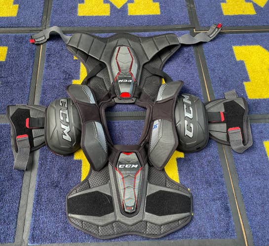 Used Senior Medium CCM Pro Stock JetSpeed FT1 Shoulder Pads