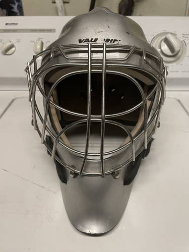 Silver Senior Vaughn  Goalie Mask