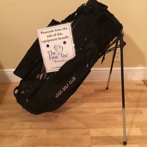 Burton Stand / Carry Golf Bag w/ 5-way Dividers and cooler pocket No Rain Cover