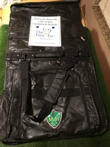 Seville Leather Golf Travel Bag