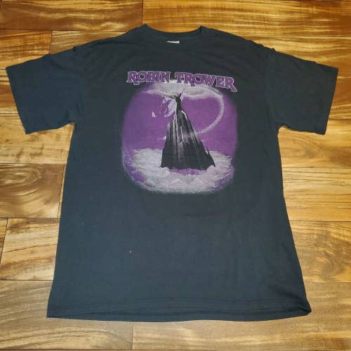Vintage Rare Robin Trower Guitarist Rock Passion Tour 1989 Shirt Size Large