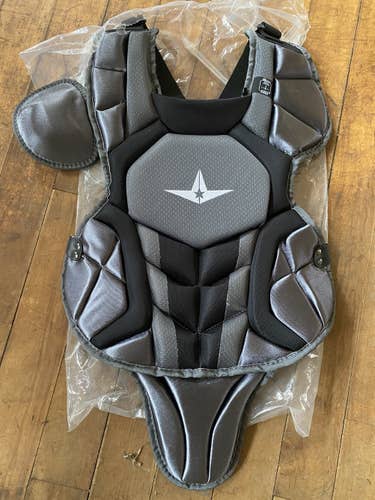 Black Youth All Star System 7 Catcher's Chest Protector