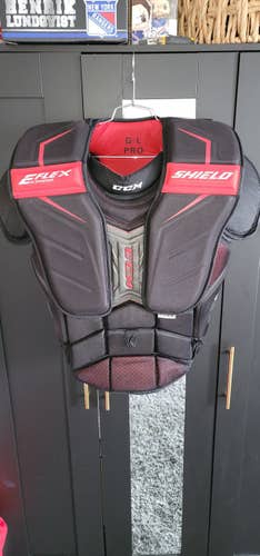 Senior Used Large CCM Extreme Flex Shield Pro Goalie Chest Protector Pro Stock