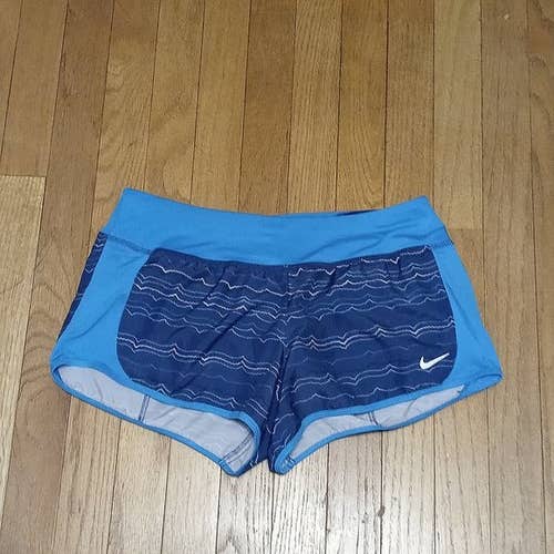 NIKE DRI-FIT RUNNING SHORTS WOMENS M LINED