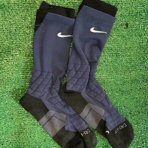 Blue Nike Elite Socks