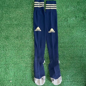 Blue Adidas Soccer Socks