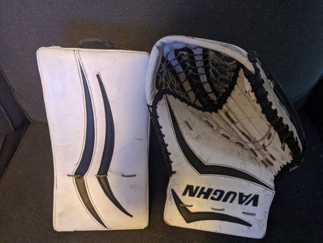 Vaughn Velocity V6 glove and blocker