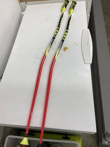 Used 46in (115cm) Leki Racing World Cup - GS Ski Poles