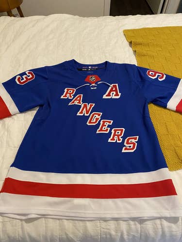 Rangers Blue Zibanejad Size 52 Adidas NWOT OBO