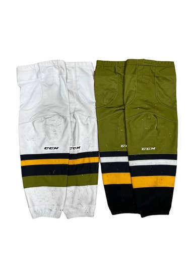 2 Pack - X-Large CCM Game Socks North Bay Battalion