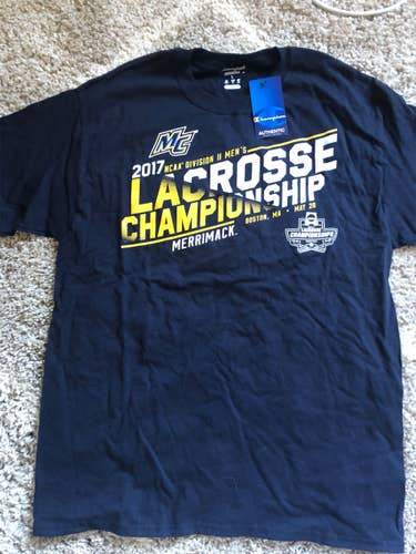 Merrimack Lacrosse 2017 national championship shirt