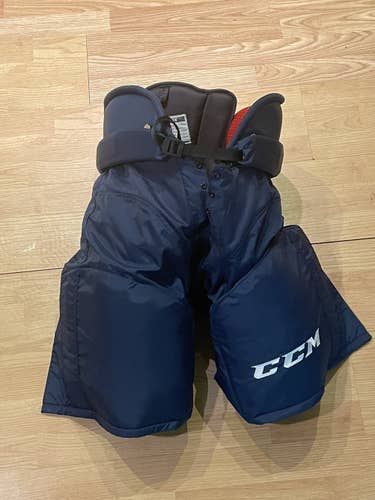 Blue Senior XL CCM Pro Stock HP45X Hockey Pants.