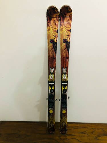 Nordica Conquer Skis 162 cm. Nordica Exp 25 Bindings FRESH TUNE!! NICE!