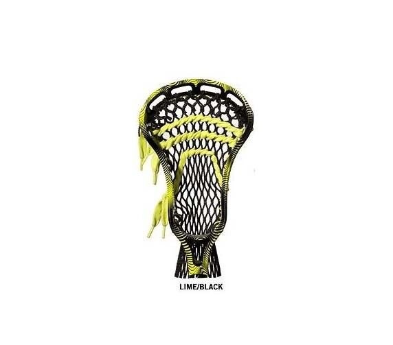 New Reebok Lax 10K lacrosse head unstrung in Blue/Black 5.0.5 brand retails $105 