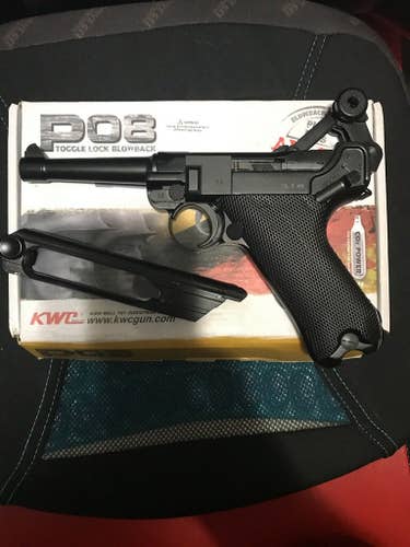 Kwc ww2 full metal luger co2 airsoft gun