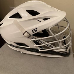 White Used Cascade S Helmet