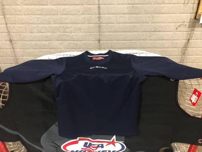 Blue Unisex Small / Medium CCM  Jersey