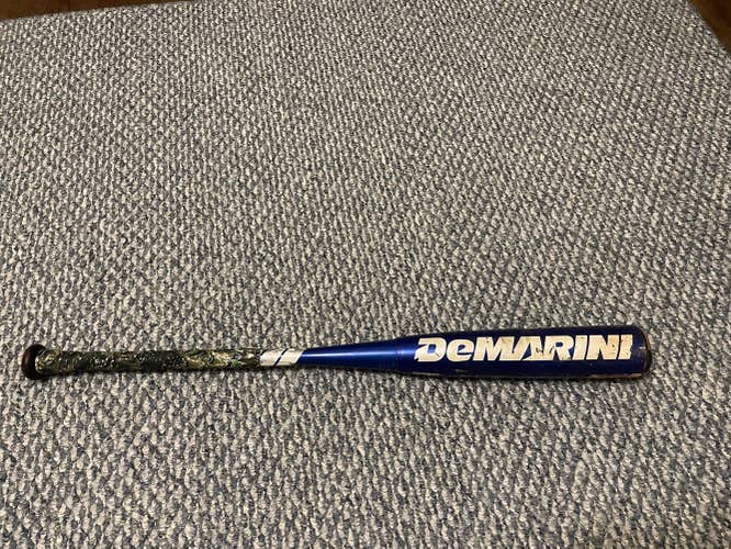High School/College Used BBCOR Certified 2016 DeMarini Hybrid Vexxum Bat (-3) 28 oz 31"