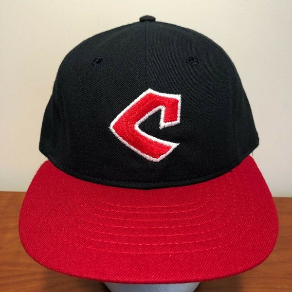 Vintage Cleveland Indians Delong Fitted Hat 7 1/2 MLB