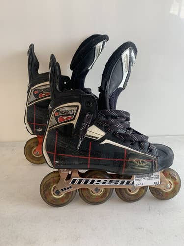 Used Mission The Syndicate Assassin Senior 8 Street Hockey Roller Hockey Skates